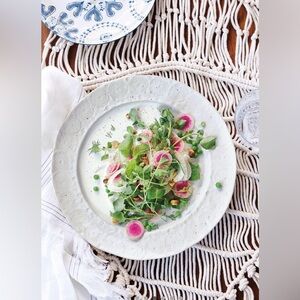 Anthropologie Old Havana Side Plates Set of 8 Brand New Never Used